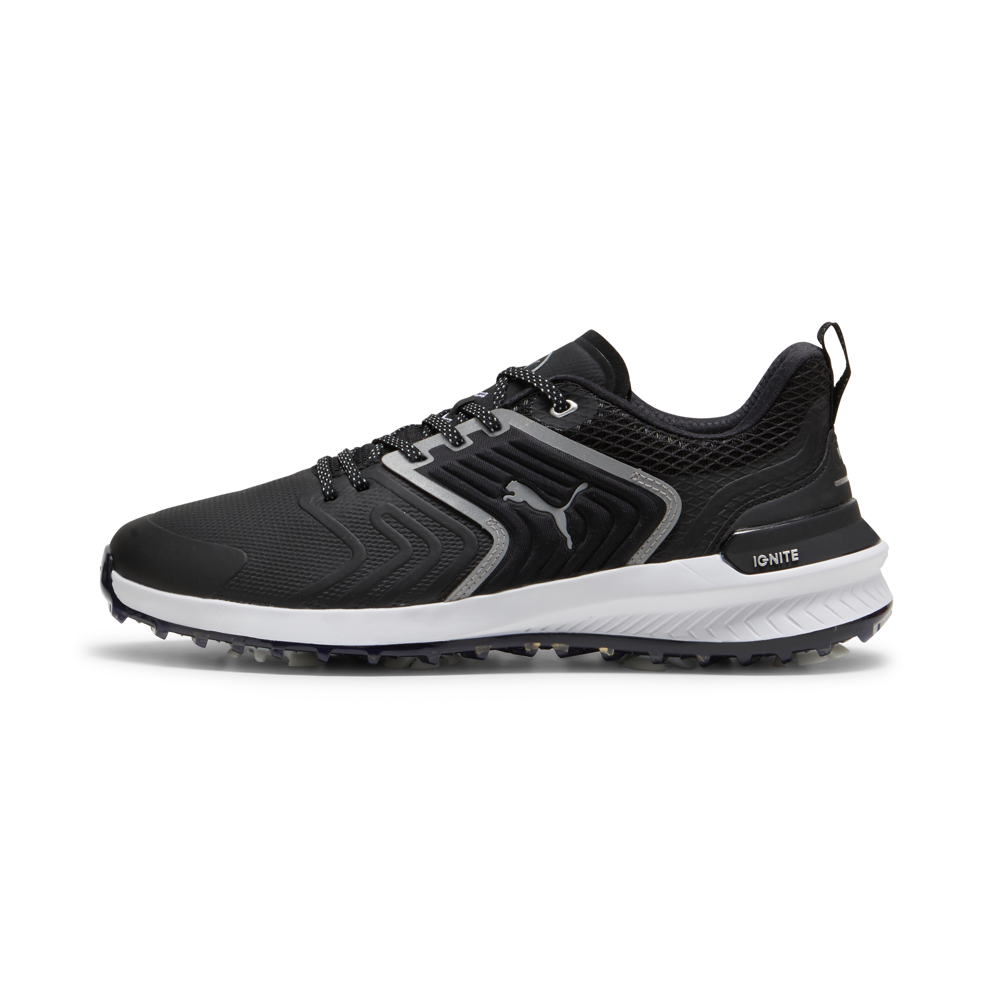 完成品 Ignite Men's Innovate PUMA | Black/White - Shoe Golf Spiked シューズ(男性用)